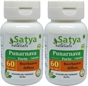 Punarnava Forte Capsule 500 mg. 60 Veg. Capsule Name 124; Punarnava (Boerhaavia Diffusa) Uddrag Kapsler til mænd og kvinder
