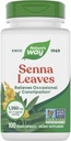 Nature 's Way Senna Leaves, Relieves Occasional Constipation *, 1.350 mg pr 3 - Capsule Serving, Non- GMO Project Verified, 100 kapsler (Packaging May Vary)