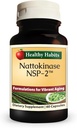 Sunde Vaner Nattokinase NSP2 høj potens Kardiovaskulær sundhed Supplement 60 Tælling