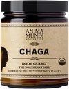 Anima Mundi Apothecary Chaga Mushroom Powder - Økologisk Chaga Mushroom Powder - Immunsystemet Support - Great for te, kaffe og mere (5oz)