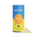 Sunwink fordøjelse Lemonade Powder - Organic Superfood Powder for Debloat & Gut Health - Plant-Based Support til fordøjelsessundhed med Amla Powder, Mælkebøtte & Chicory Root Extract, 4.2oz (20 Servere)