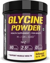 Sport Glycin pulver - Aminosyre supplement - Support Muskel Sundhed - 200 gram - 80 Servering