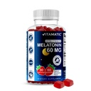 Vitamatisk sukker fri Melatonin 60 mg - 60 vegetariske gummier - ikke-Habit forming supplement