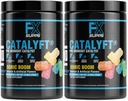 FXSUPPS Catalyft Pre- Workout Powder Drikke til mænd og kvinder, Sonic Boom Buddy 124; Kosttilskud Mix med Creatin & Beta- Alanine Buddy 124; til energipumpe, Muscle Gain & Focus, 40 Servere (2 Pack)
