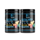 FXSUPPS Catalyft Pre- Workout Powder Drikke til mænd og kvinder, Sonic Boom Buddy 124; Kosttilskud Mix med Creatin & Beta- Alanine Buddy 124; til energipumpe, Muscle Gain & Focus, 40 Servere (2 Pack)
