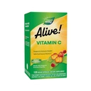Naturen er i live! C-vitamin supplement Lavet med økologiske Acerola kirsebær, immunforsvar *, Antioxidant Support *, 100% frugtkilde C-vitamin, 120 kapsler (Packaging May Vary)