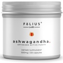 Ashwagandha 7,5% Herbal Energy Support Supplement 500mg - Stress Relief Support, Natural Mood Support - Fuld Spectrum Ashwagandha Root Extract -120 Kapsler