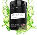 Projekt # 1 AMP- NOX: Non- Stim Pre Workout Powder - Boost Focus, Pump, & Energy - Koffein Free Protein Drikke med Aminosyrer til mænd og kvinder - Gummy Bear Flavor - 40 Servering