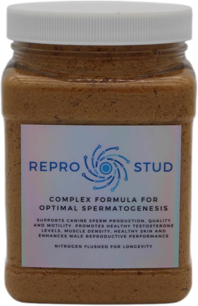 Canine Sperm Enhancer Supplement - Avanceret formel for optimal produktion - Hundeavl Vital Support, Forbedrer reproduktive celler hos hanhunde - ReproStud Max ™ (1 botlle)