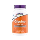 Now Foods Glycine 1000mg, Free- Form Pharmaceutical Grade, Neurotransmitter Support *, Promoes restful Sleep *, Gluten Free, Vegan, Kosher 200 Vegetar Capsules (pakke med 1)