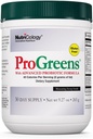 Nutricology ProGreens 265 g Powder - Organic Green Superfood Powder, Poweded Green Blend, Sund drik supplement, Advanced Probiotic Formel - 30 dages forsyning