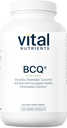 Vital Nutrients BCQ Beeg 124; Vegan Boswellia, Bromelain, Curcumin & Quercetin Supplements 124; Joint Supporting Support Memories 124; Supportes Sinus & Gluten, Dairy, Soy Free Memories 124; 240 Kapsler