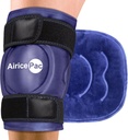 Ice pack til Knee Pain Relief, Genanvendelig Gel Ice Wrap til skader, Hævelse, Knee Erstatning Kirurgi, Cold Compress Therapy for Gigt, Meniscus Tear og ACL, Blå
