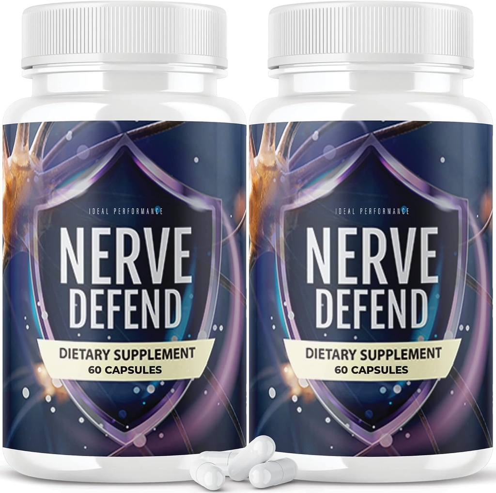 IDEAL YDEEVNE (2 pakker) Nerve Defend kapsler (120 kapsler)