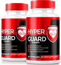 NutraRize (2 Pack) Hyper Guard Kapsler, Alle naturlige HyperGuard blodkar Cleaner, Premium Formel til at støtte samlet sundhed og wellness, Officiel Hyper Guards anmeldelse (120 Kapsler)