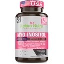 Kaibro Nutra Myo- Inositol Supplement, Myo- Inositol & D- Chiro Inositol 40: 1 Ratio, Hormonbalance & ovarie Support til kvinder med vitamin B8, 2050mg, Vegan, Non- GMO kapsler 120 Tæl