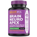 Nootrop Brain Supplement for fokus, energi, hukommelse og Clarity Booster Note 124; Hurtig Absorption Brain Vitaminer For voksne - Nootropics piller med Ginkgo Biloba, St Johns Wort, Bacopa Monnieri