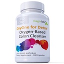 Oxyone for Detox - Kraftfuld Alle naturlige oxygenbaserede kolon Cleanser (Oxy Magnesium Powder) for Cleanse + Detox - 180 caps