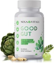God Gut - fordøjelsesstøtte urter til at gendanne Gut sundhed - fremme sund tarmbevægelse, Reducere bloating & Boost GI motilitet w / Triphala & Artichoke Extract - 60 kapsler