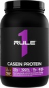 Regel 1 Casein Protein - 25g Protein og 11g EAA Per servering fra Slow-Release Micellar Casein til Overnight Recovery og Vedvarende levering mellem måltiderne (2 Pounds *, Chokolade Fudge)