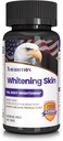 Skin Whitening Supplement Infunderet med Grape Seed Extract, Glutathion, vitamin B3, og C-vitamin - 60 tabletter