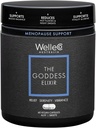 WelleCo Gudinde Elixir, menopause supplement for kvinder med Vitex, rød kløver & B vitaminer, understøtter Hormonbalance, nat sweats & Hot Flashs Relief, 60 kapsler