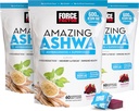 FORCE FACTOR Amazing Ashwa til stress Relief, hukommelse, fokus og immunforsvar sundhed, Ashwaganda tillæg med KSM- 66 Ashwagandha til stress, 180 bløde tygger