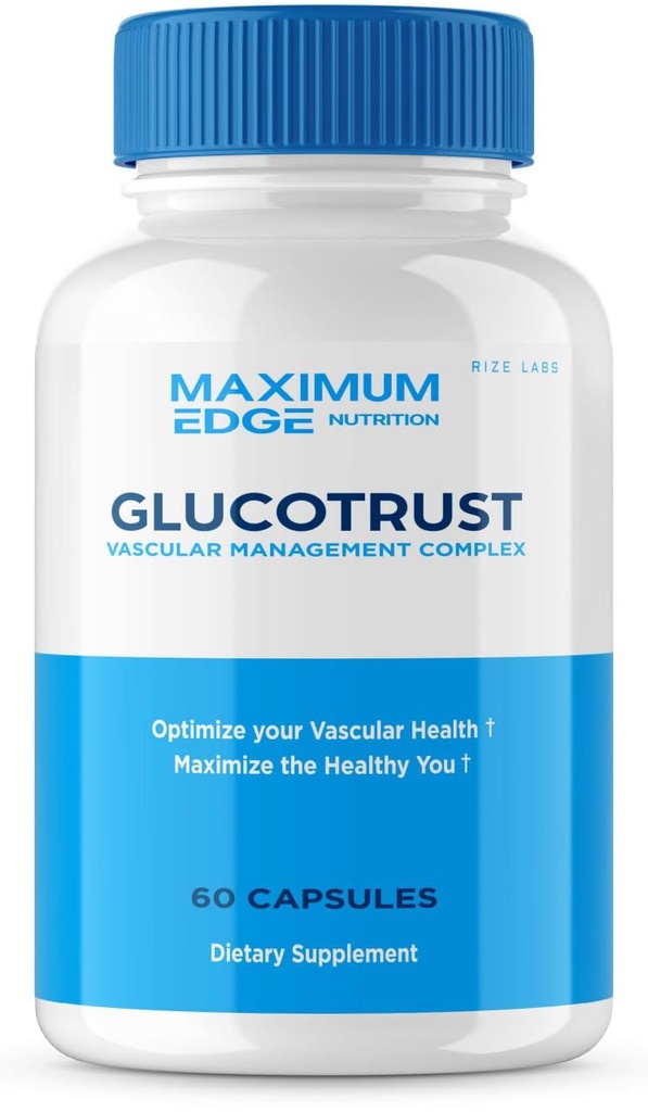 rize laboratorier - Glucotrust supplement kapsler, Advanced Balance Max Formel Complex Blend Edge (60 kapsler)