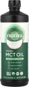 Nutiva Organic MCT Olie, Uden smag, 32 Oz, USDA Organic, Non- GMO, Non- BPA, Hele 30 Godkendt, Vegan, Gluten- Free & Keto, 14g MCT per Servering & Neutral Flavor for Energy Boost til kaffe, shakes og salater