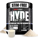 PROSUPPS Mr. Hyde Max Pump Pre Workout Powder - Stim- Free Preworkout Understøtter blodgennemstrømning, Muskel Volume & Endurance - Coffeine- Free Nitro Oxide Gym & Fitness Kosttilskud (Unflavored, 20 Servere)