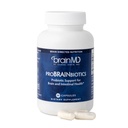 Dr. Amen BrainMD ProBRAINbiotika - 3 milliarder CFU, 60 kapsler - fremmer Gut Health - Gluten Free - 60 Servere