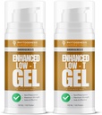 Forstærket formel - lav T Support Gel - T Booster for mænd - Muscle Recovery, Energy Booster, sund aldring - Nu med vitaminer D3, K2, B6 og L-arginin
