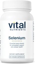 Vital Nutrients - Selen - Kraftfuld Antioxidant Support - 90 Vegetariske Kapsler per flaske - 200 mcg