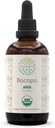 HerbEra Bacopa A120 USDA Organic Tincture Yep 124; Alkohol Extract, High- Potency Herbal Drops, Afslapning, Positive Kognitive Effect Yep 124; Certified Organic Bacopa (Bacopa Monnieri) Tørret Herb (4 fl oz)