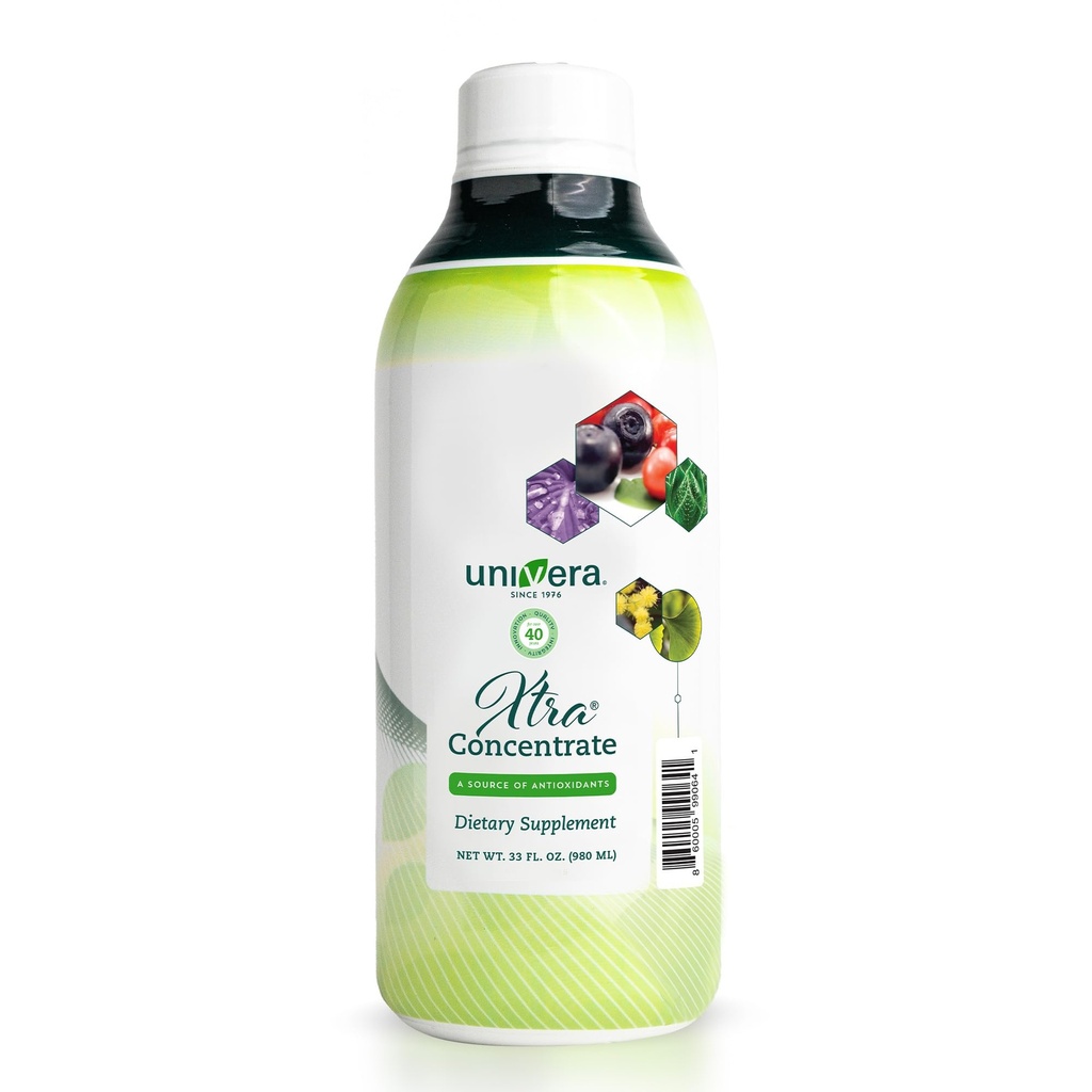 Xtra Koncentrat, B-vitamin Complex, Vital Energy, 15 All- Natural Ingredienser, Administrer stress, Forbedre fælles sundhed, Forbedret antioxidant beskyttelse, Væske, 30-Day Supply, 33oz flaske