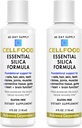 Cellfood Essential Silica Anti- Aging Formel, 4 fl oz, 2 Pack - Understøtter sunde knogler, Joints, Hår, Hud, Nails, Tænder & Gummer - Let at Absorb - Gluten Free, Thiaminase Free, Non- GMO - 80- Day Supply