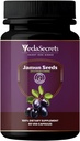 Jamun (Blackbarry) Kapsler 60 Count 124; Syzygium Cumini Shumini 124; Lavet med 100% Natural Jamun Seed Powder • 124; Urtetilskud • 124; Ayurvedic Nutrition • 124; Diguestive & Wellness Support