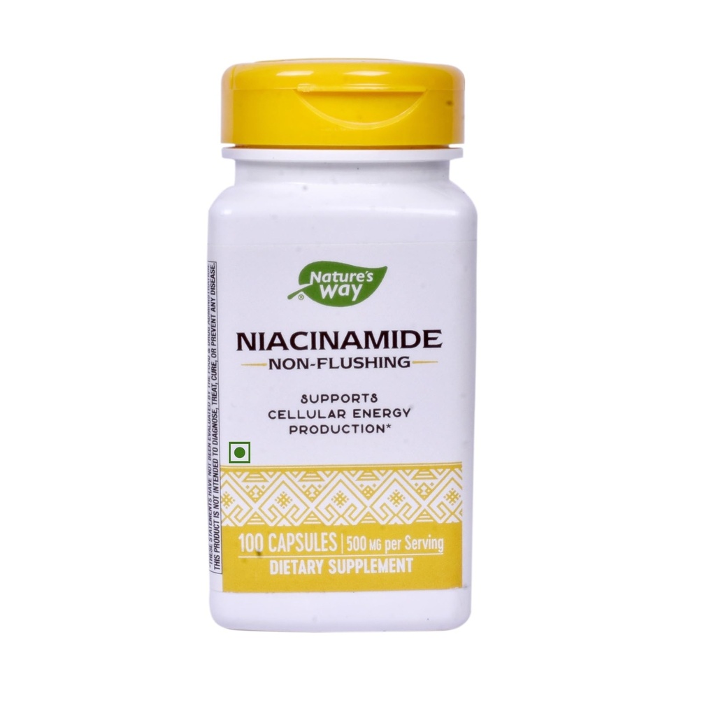 Nature 's Way Niacinamid 500mg - 100 kapsler (2- Pack)