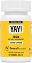 NovaFerrum Yay 124; Chewable Iron Supplement for børn og voksne i alderen 4 og over 124; 18mg af Jern Bud124; 90 Servering Bud124; Sukker Gratis Bud124; Vegan Bud124; Gluten Gratis Bud124; Orange Flavor