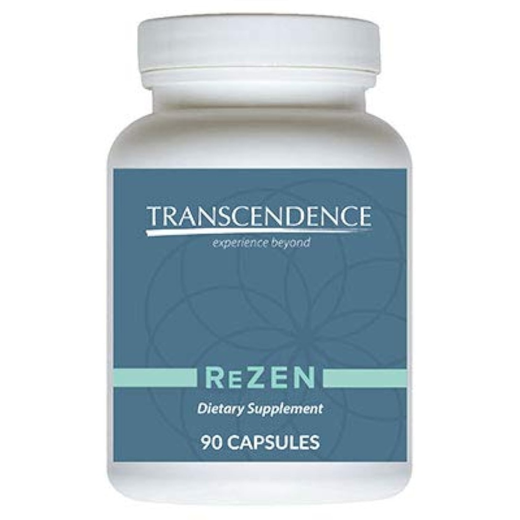 TRANSFORMERING GENESIS AF GOD SUNDHED ReZEN Enzyme Blend Supplement, Naturlig transcendens Formel med B6-vitamin støtte en sund nervesystem, 90 kapsler
