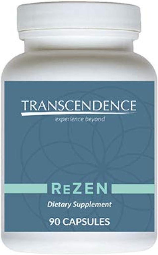 TRANSFORMERING GENESIS AF GOD SUNDHED ReZEN Enzyme Blend Supplement, Naturlig transcendens Formel med B6-vitamin støtte en sund nervesystem, 90 kapsler