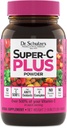 Dr. Schulzes Super- C Plus - C-vitamin supplement til immunforsvar - Skin Health & Antioxidant Support - Højpotens formel - Plantbaseret superfood - Gluten- Free & Vegan - 2 oz (20 Servere)