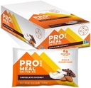 PROBAR - MEAL Bar, Chocolate Coconut, Non- GMO, Gluten- fri, sund, Plant- baseret, Whole- Food Ingredients, Natural Energy (12 Greve)