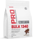 GNC Pro Performance Bulk 1340 Mass Gainer Protein Powder, 50g, Gluten Free, Whey, Creatin, BCAA, 3. part Testet, Muscle Recovery & Growth, Mikronæringsstoffer, Dobbelt Chokolade, 9 Servere