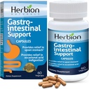 HERBION Naturals Gastro- intestinal Support Herbal Blend for Upset Mavesæk Relief, Gastrointestinal sundhed og funktion, Lejlighedsvis Syrefordøjelse, Sund Intestinal Flora, 60 Greve, pakke med 1
