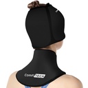 ComfiTECH Cold Cap og Neck Ice Pack Wrap Gel Combo, Care Pakke til hoved og cervikal, Medium