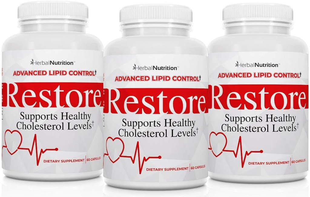 Gendanne - Understøtter sund Cholesterol, Rød Gær ris, Grape frø, Folinsyre til avanceret Lipid Control, All- Natural Bio- Actives, Hjælp med at fremme sund Cholesterol (3)