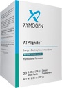 XYMOGEN ATP Ignite revitaliserende Energy Drink Powder - Understøtter Electrolyte Erstatning + ATP Biosyntese med antioxidanter, Aminos, Vitamin, Electrolytes + 95mg Koffein (30 Citrus Stick Packs)
