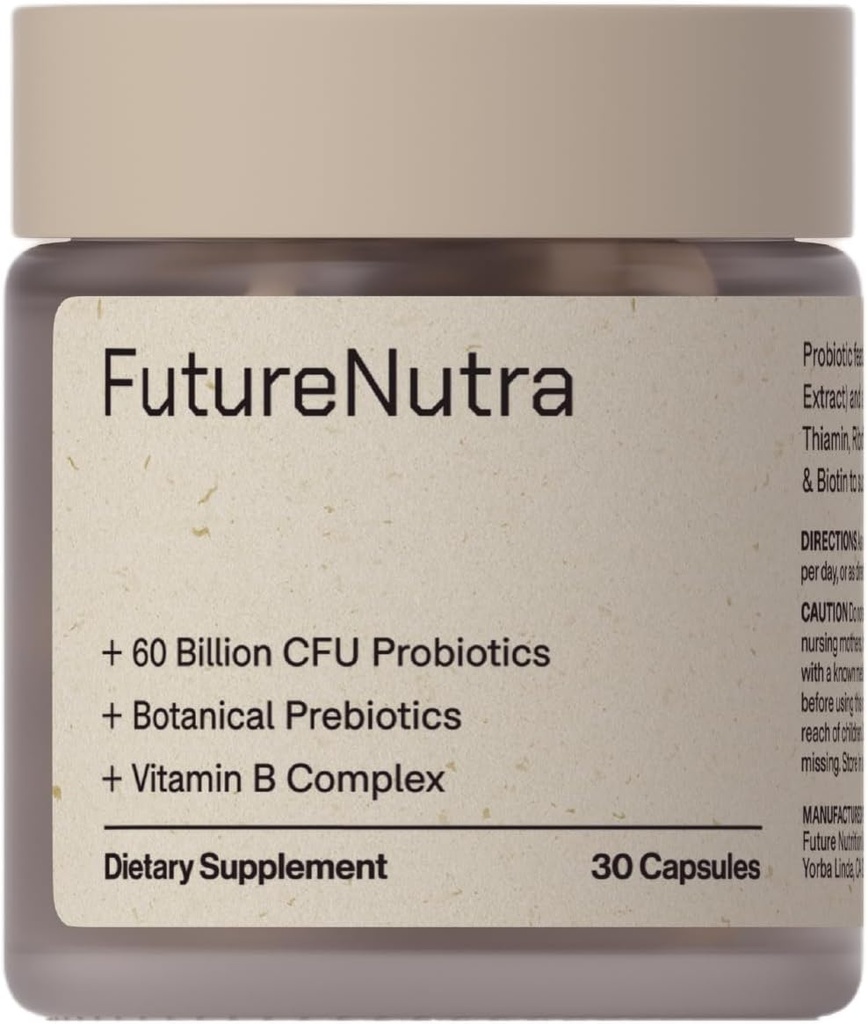 10 Avancerede Strops, Prebiotika, og B Vitaminer for total fordøjelse og immunforsvar, Understøtter lejlighedsvis Forstoppelse, Bloating, Diarré - 30 Greve / Flaske