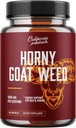 Horny Geat Weed For kvinder og mænd - Herbal Complex Blend Supplement med Saw Palmetto Extract Ginseng Maca Root og Tongkat Ali Powder - Herre Prostata sundhed supplement med Horny Geat Weed Extract
